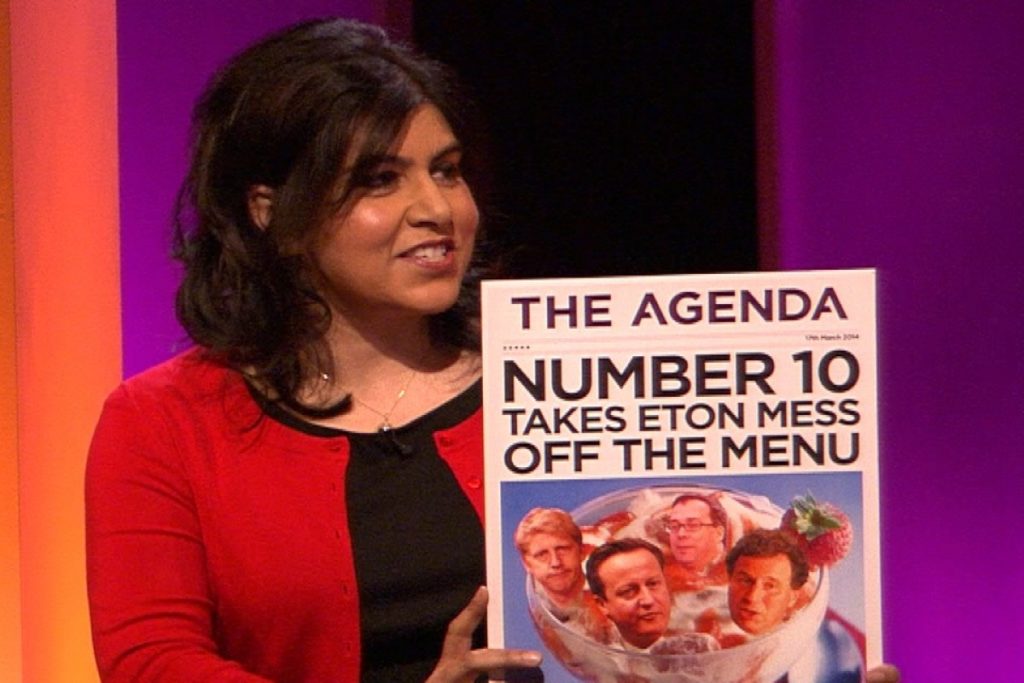 Photo Credit: ITV's The Agenda