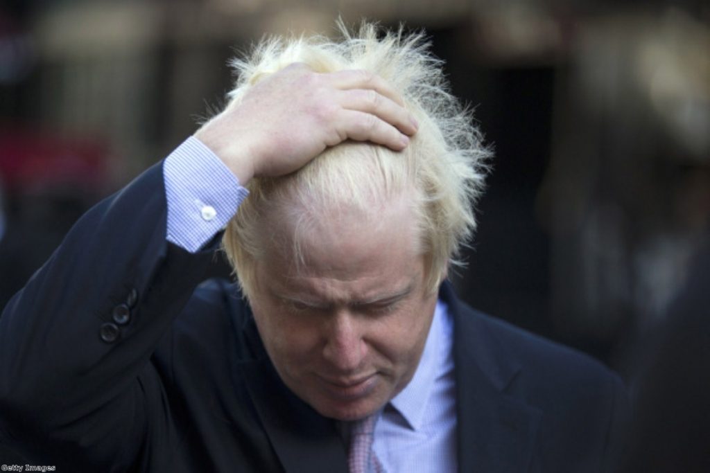 Boris Johnson's manifesto commitments have been wiped from the web