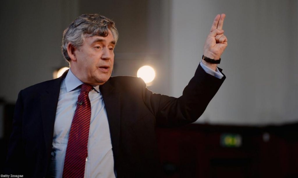 Gordon Brown anticipates the number of broken timetable promises...