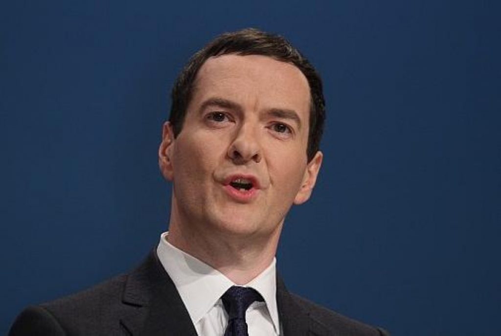 George Osborne's speech was somehow familiar... very familiar