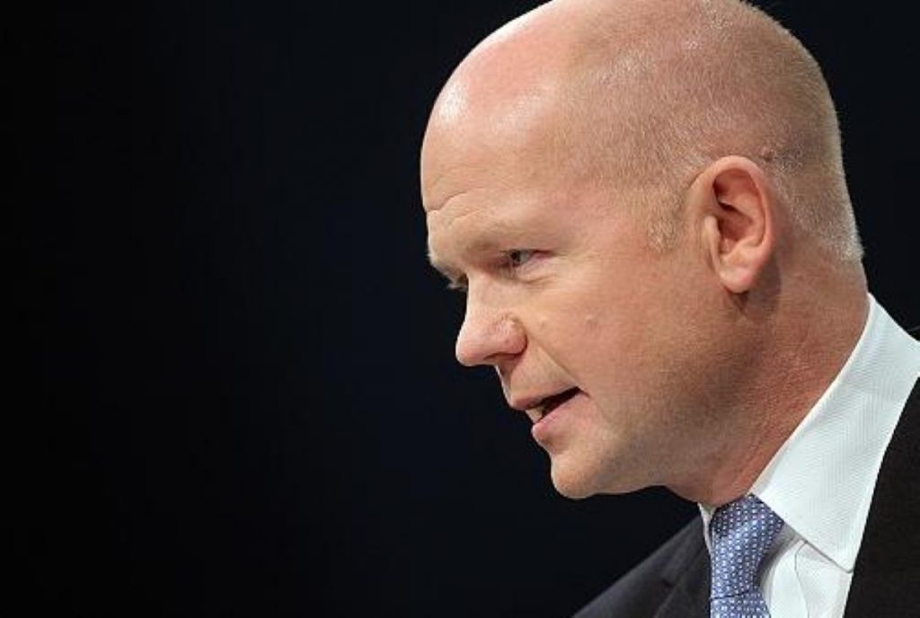 William Hague outlines the Conservatives' answer to the West Lothian Question today