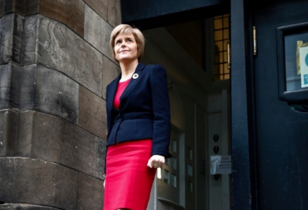 Nicola Sturgeon: Confidence and supply with Labour would give SNP influence in Westminster 