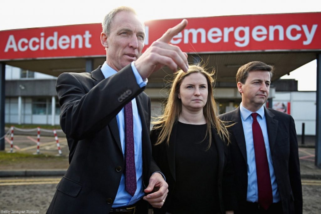 Emergency stations for Jim Murphy in Scotland.