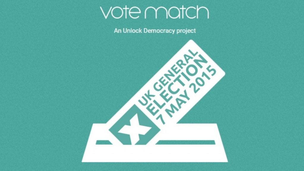 The Vote Match project offers voters an easy way of choosing who to vote for