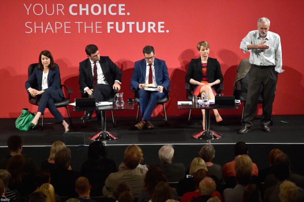 Labour frontbenchers say they would refuse to serve under Jeremy Corbyn