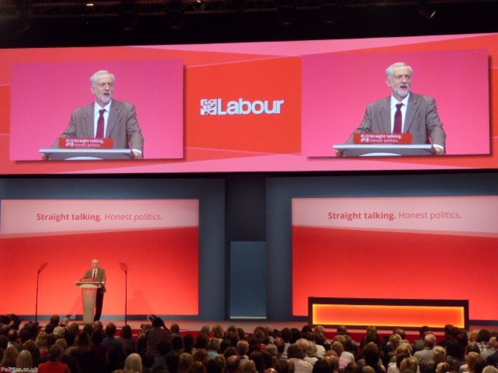 Corbyn has energised the Labour party conference