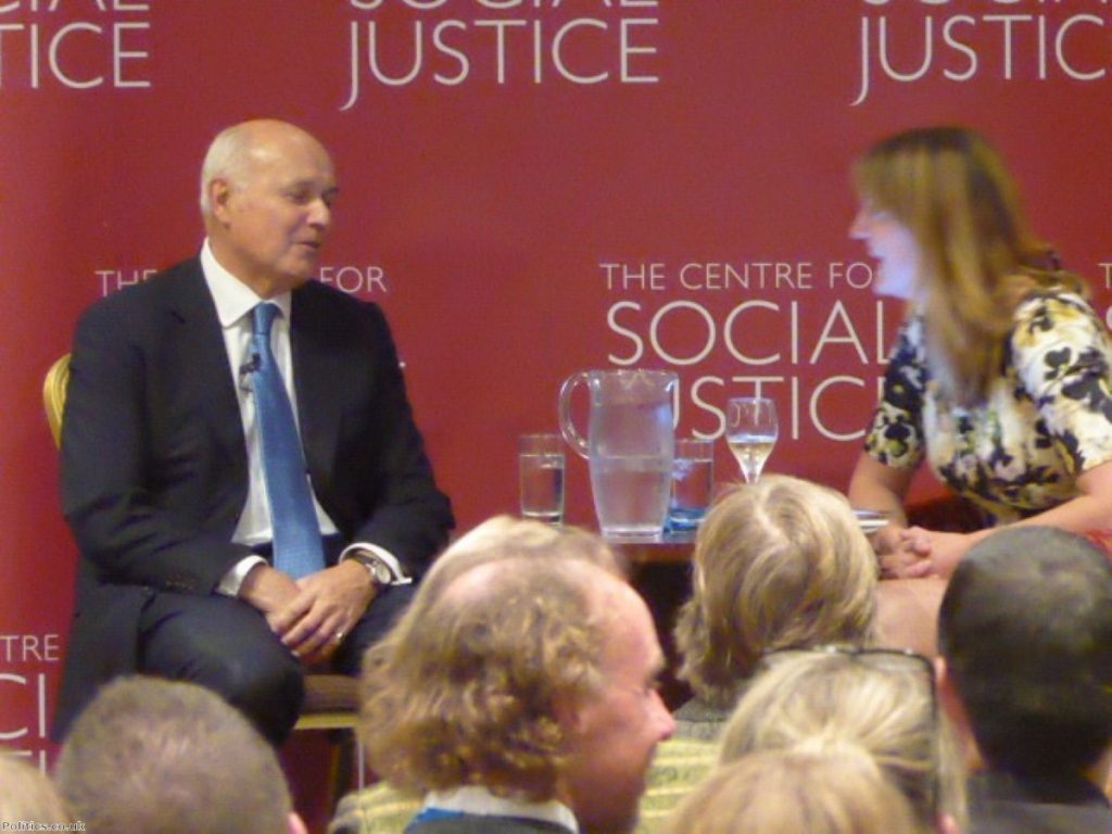 Iain Duncan Smith's welfare reforms have failed to lift people out of poverty