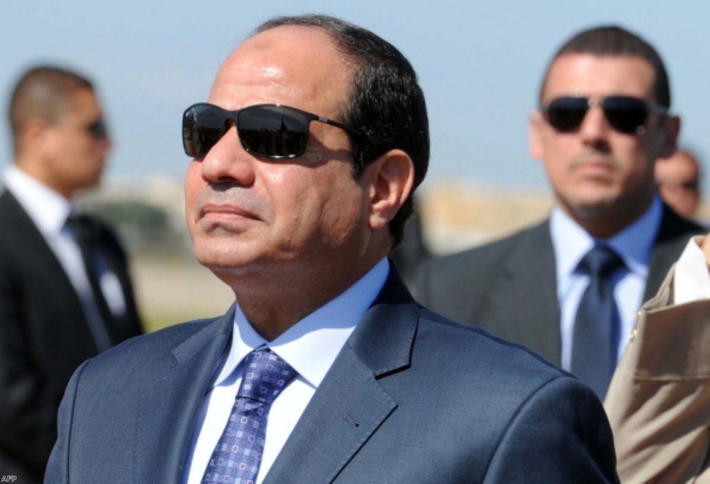 President al-Sisi is visiting the UK this week