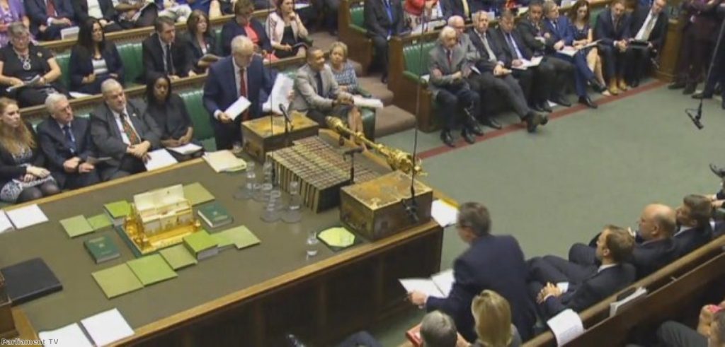Labour MPs acted as if Jeremy Corbyn was no longer there