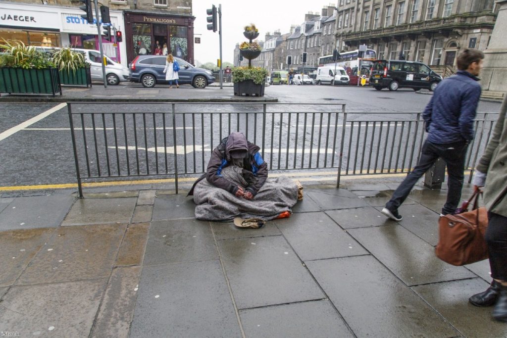 "A recent report from the Public Accounts Committee found that there were now around 9,000 people sleeping rough and 78,000 families stuck in temporary accommodation"