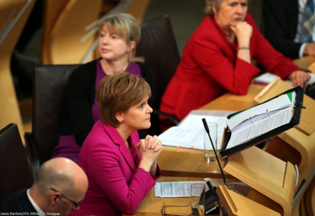"The expectation that Sturgeon will announce a second referendum is now widespread"