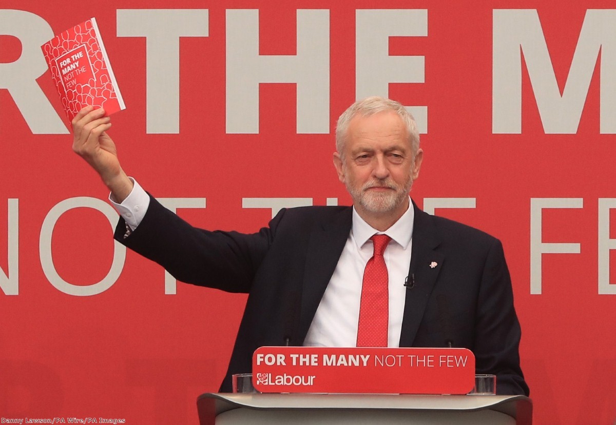 Jeremy Corbyn's Labour manifesto will be used as the benchmark for those wanting to replace him