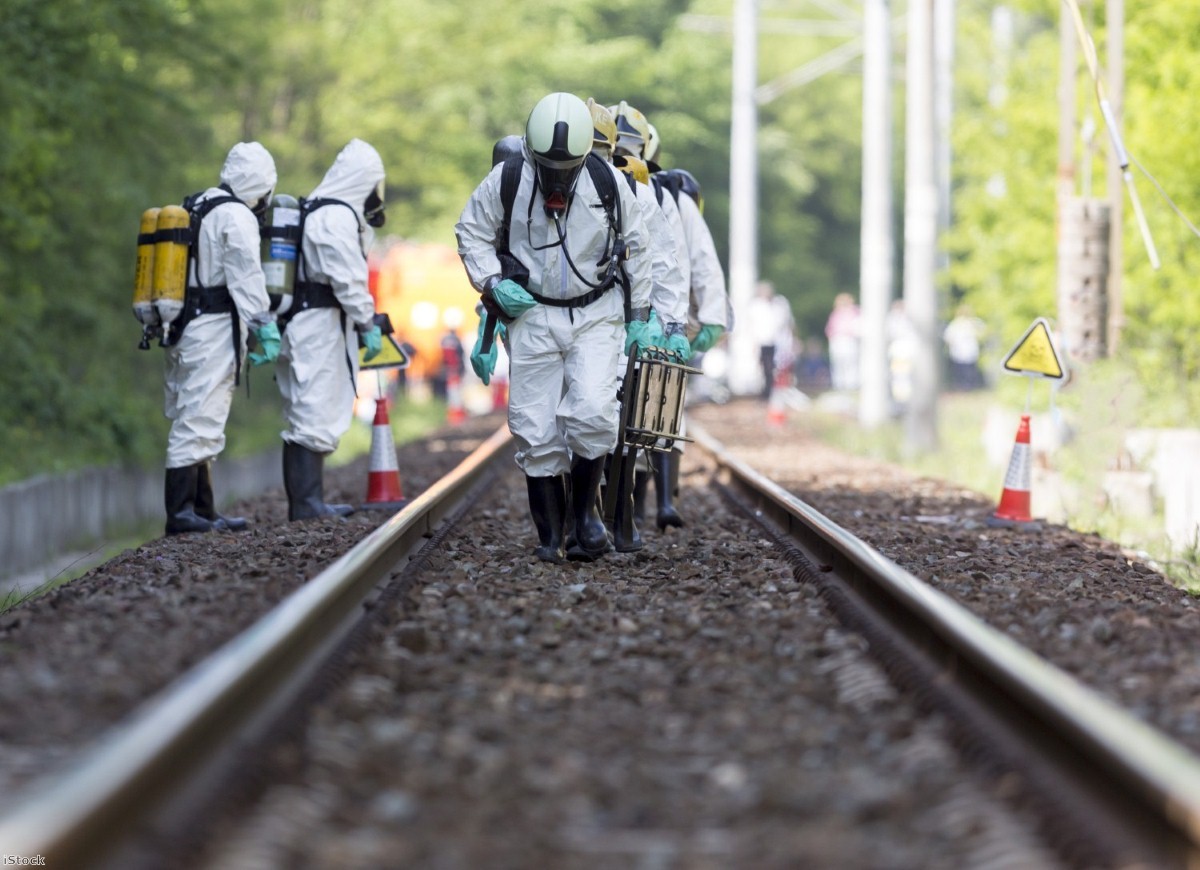 Toxic chemicals and acids emergency team | Copyright: iStock