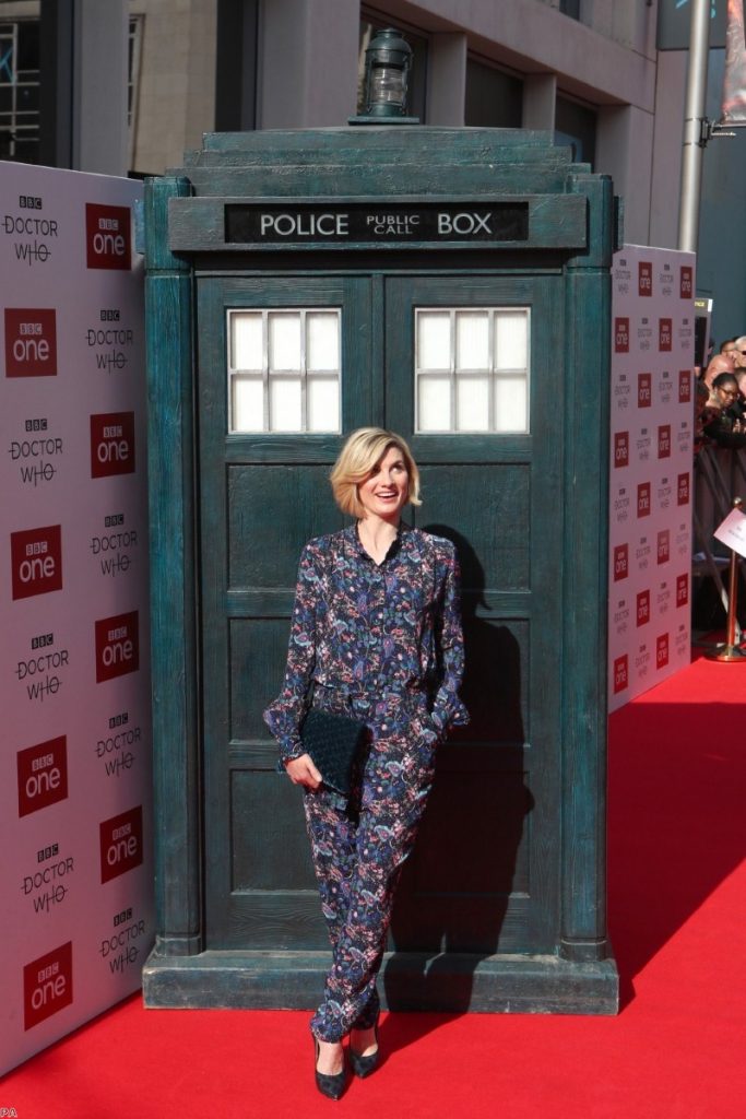 Jodie Whittaker attending the Doctor Who premiere at The Light Cinema at The Moor, Sheffield | Copyright: PA