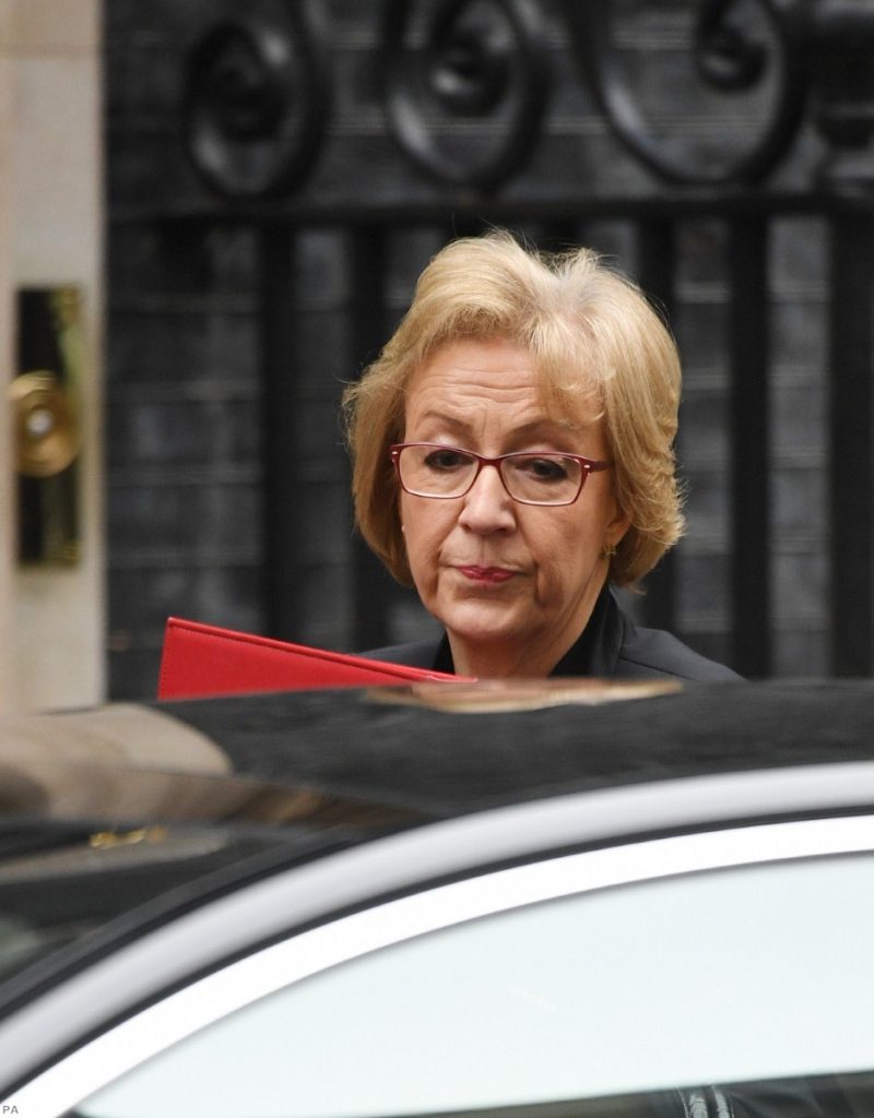 Leadsom issued a smear on Bercow after clash in he Commons