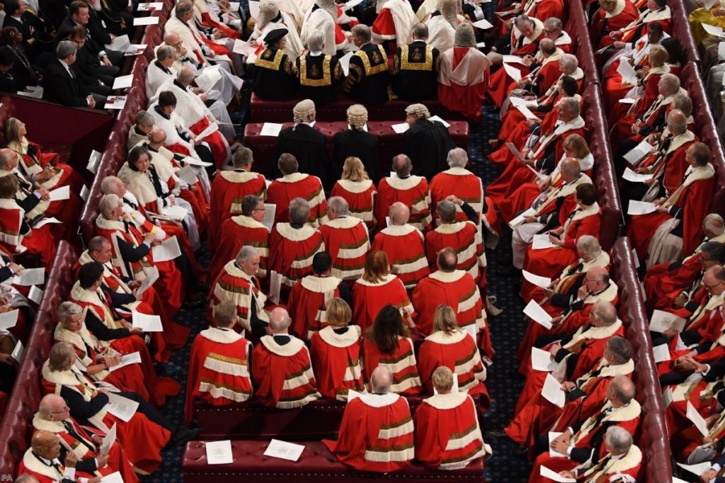 The Lords: Getting bigger every day.