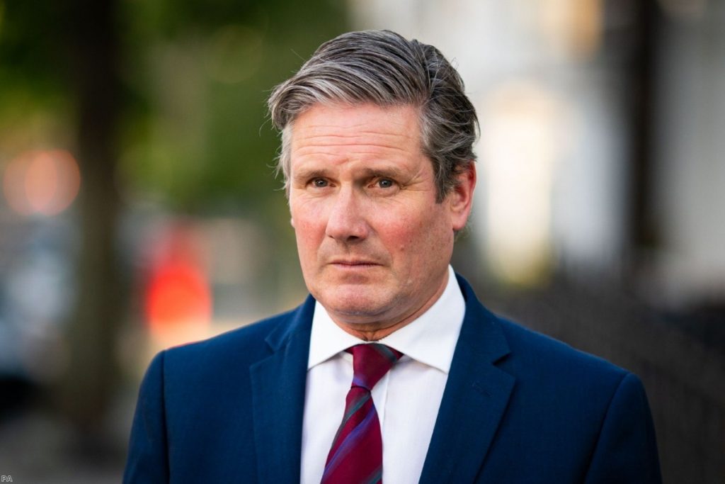 Starmer: Sudden poll movement puts Labour leader in much better position.
