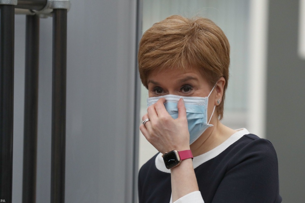 No.10's weak response to the crisis has been a gift to Scottish first minister Nicola Sturgeon.