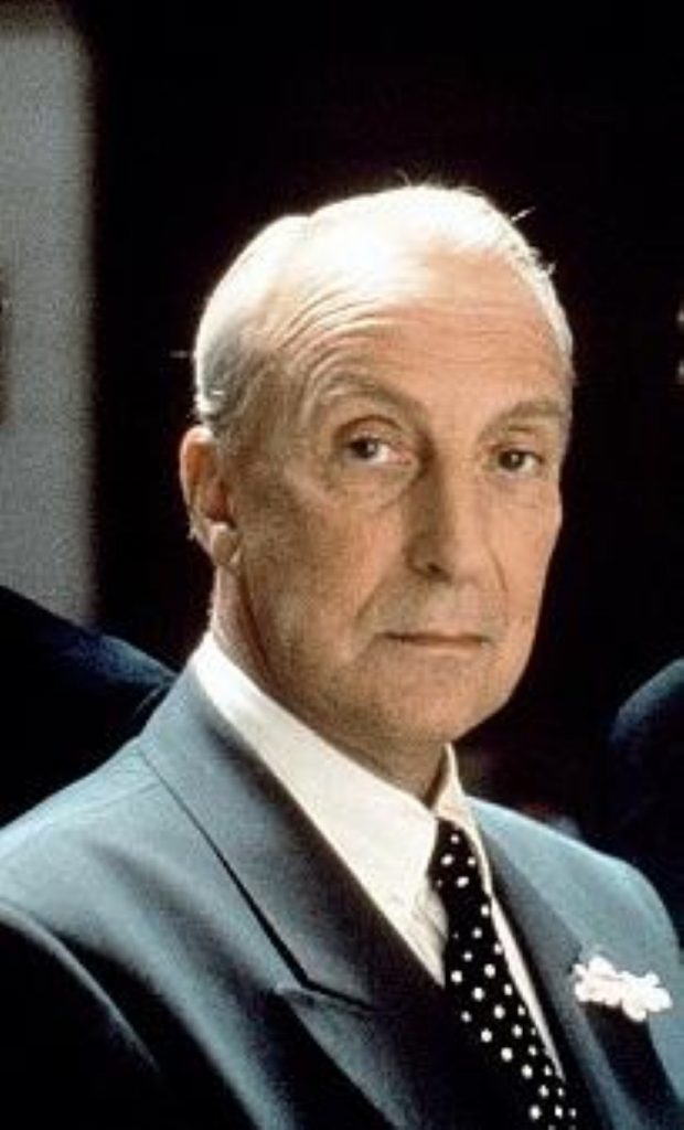 Ian Richardson in the original House of Cards