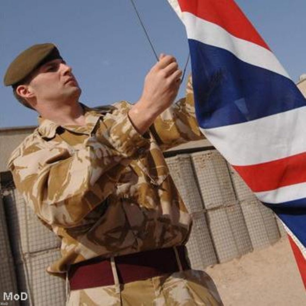 UK army played "vital" role in restoring security to Iraqi city of Basra