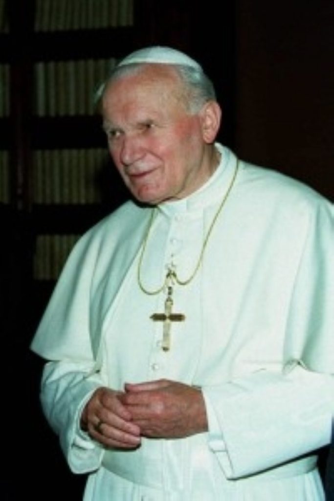 Pope John Paul II died last Saturday.