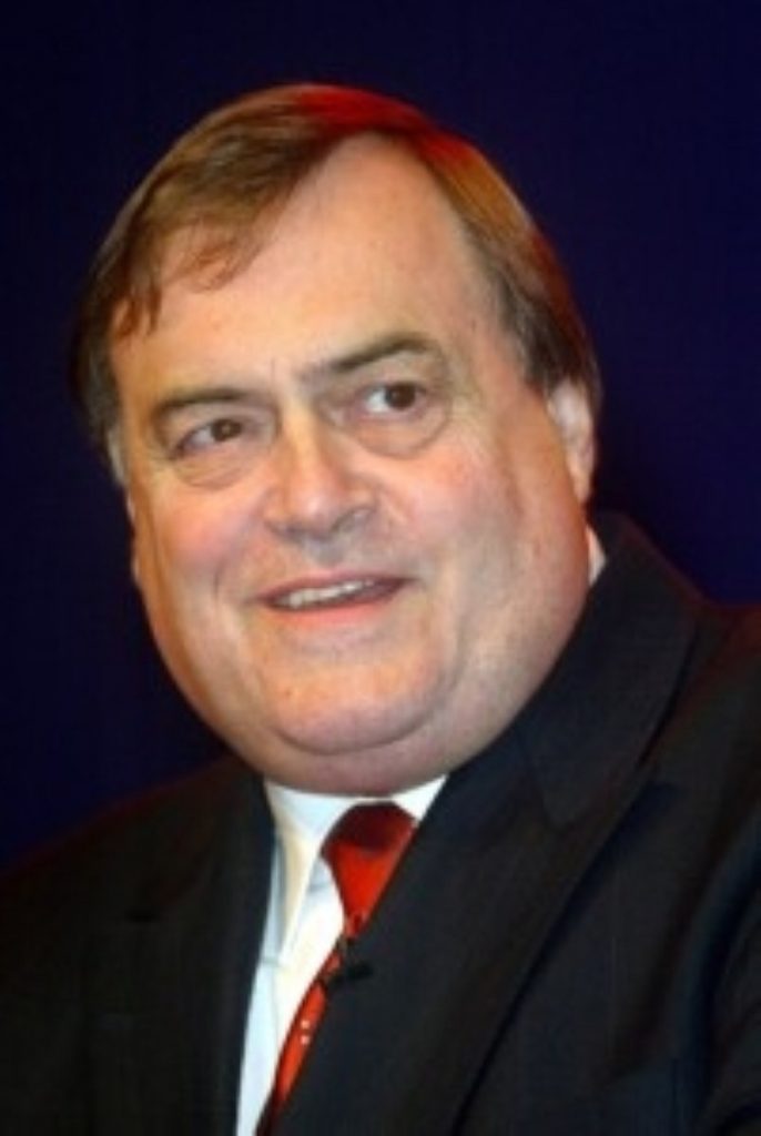 Deputy prime minister John Prescott