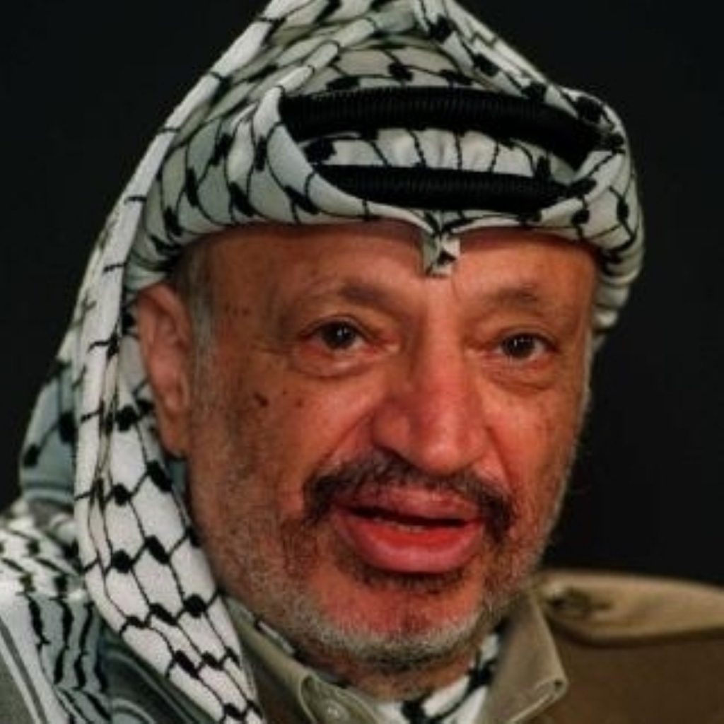 Yasser Arafat died earlier today