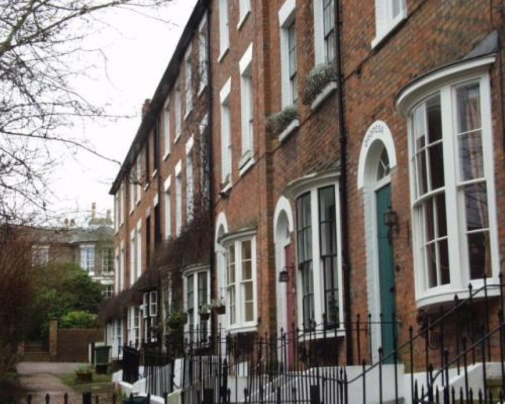 Nine-year low in house price growth