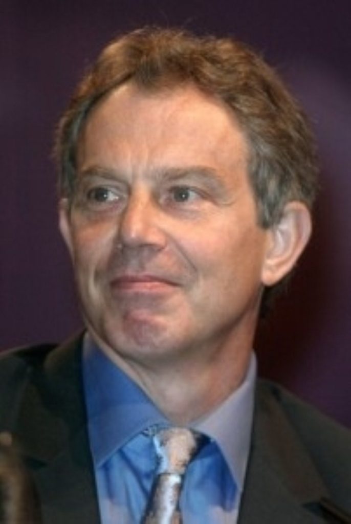 Blair began the campaign by visiting Labour's most vulnerable seat
