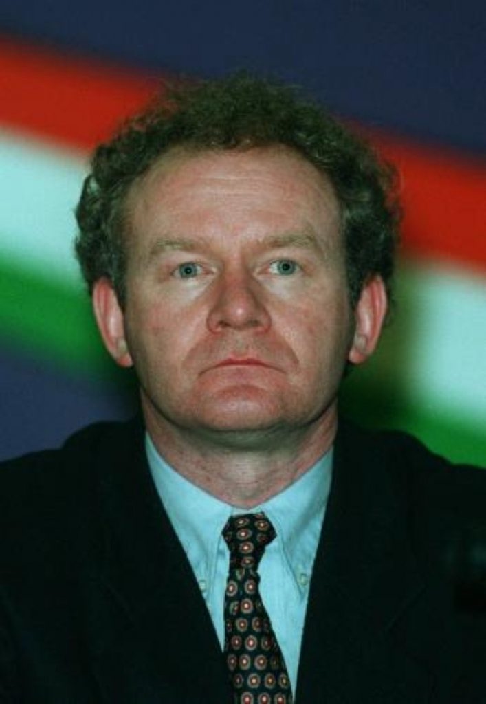 Sinn Fein may not nominate Mr McGuinness