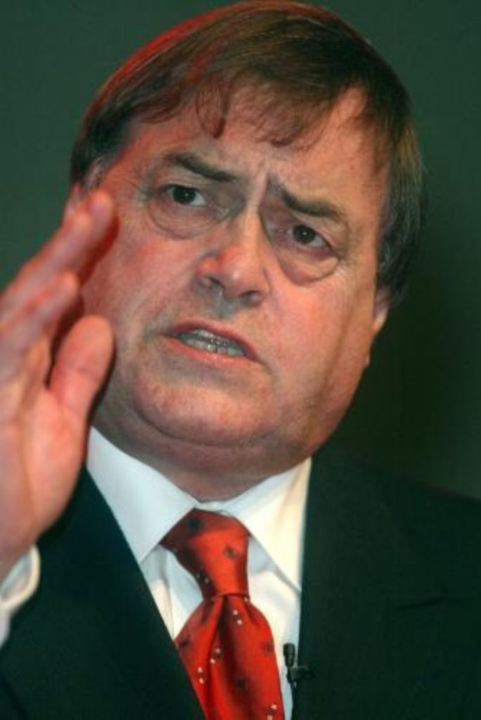 Prescott: deputised for Blair during Prime Minister's Question Time