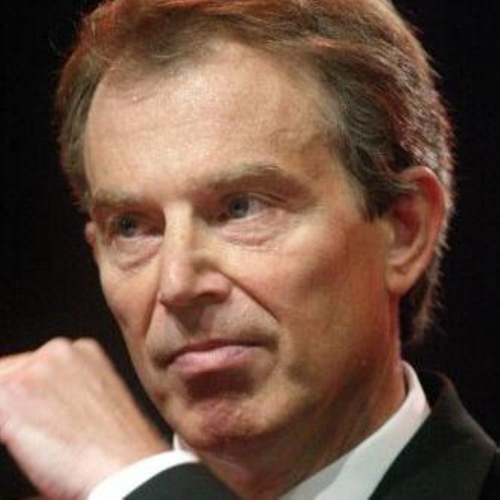 Blair dismisses rift claims