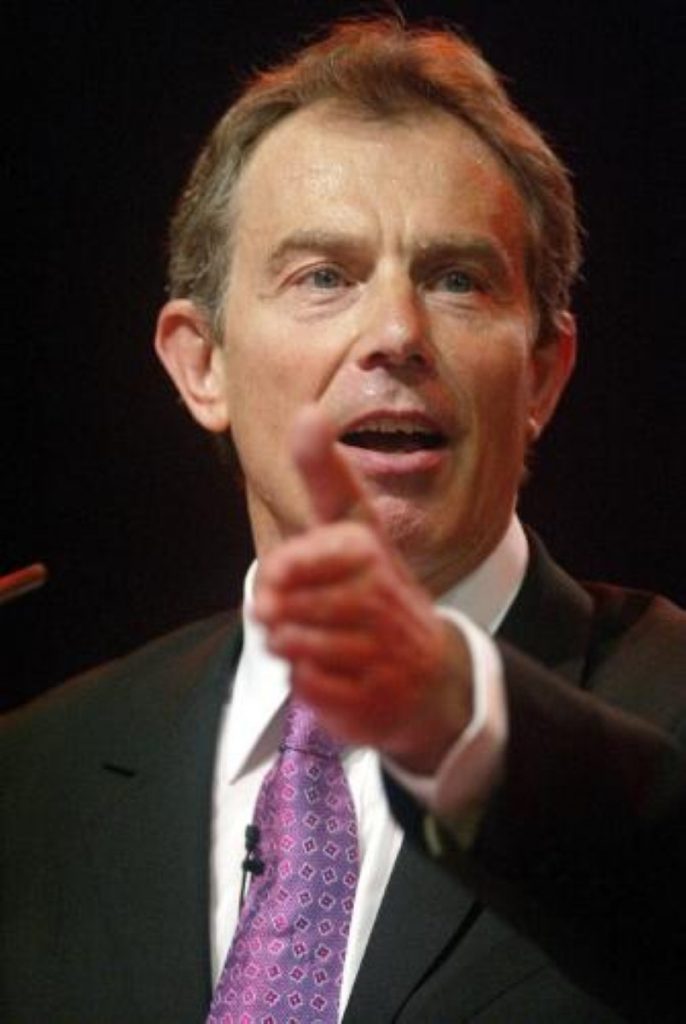 Blair defends policy programme