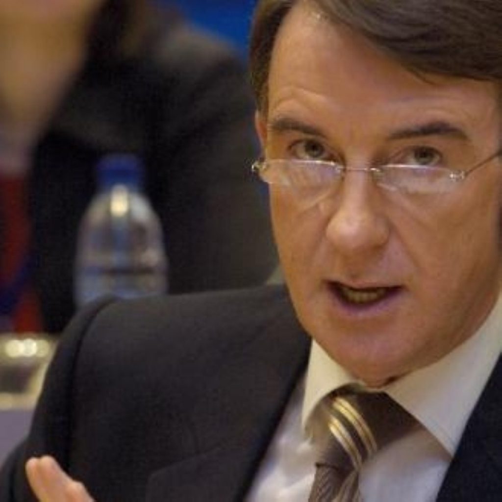 Peter Mandelson in attack dog mode