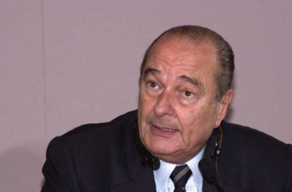 Chirac pleads for 