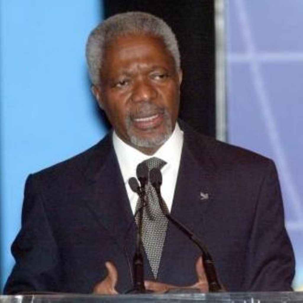 Annan: Aids epidemic is accelerating
