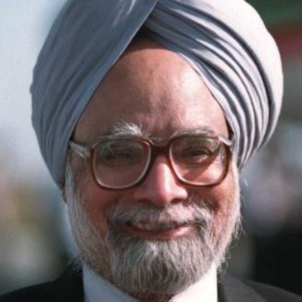 Indian prime minister Manmohan Singh met with Tony Blair