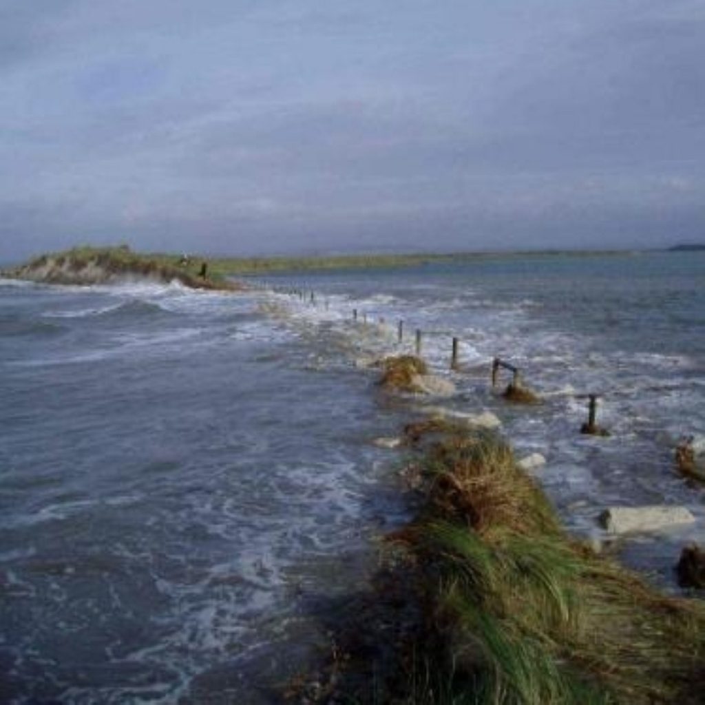 Wake-up call to coastal erosion