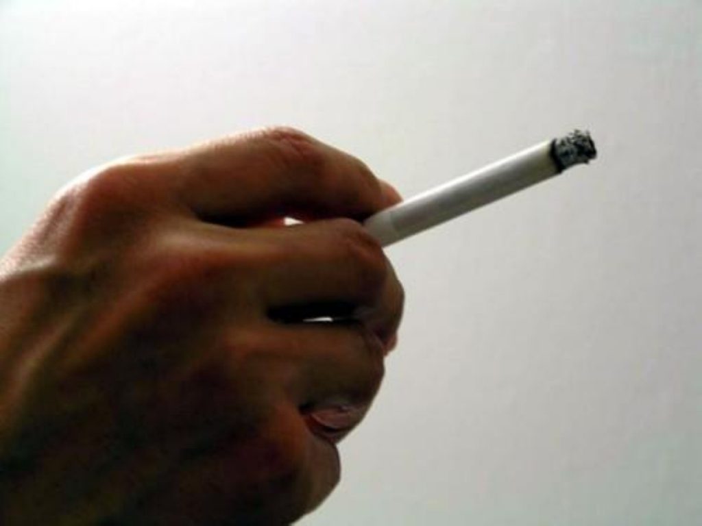 Government is planning a pilot scheme banning smoking in prisons 