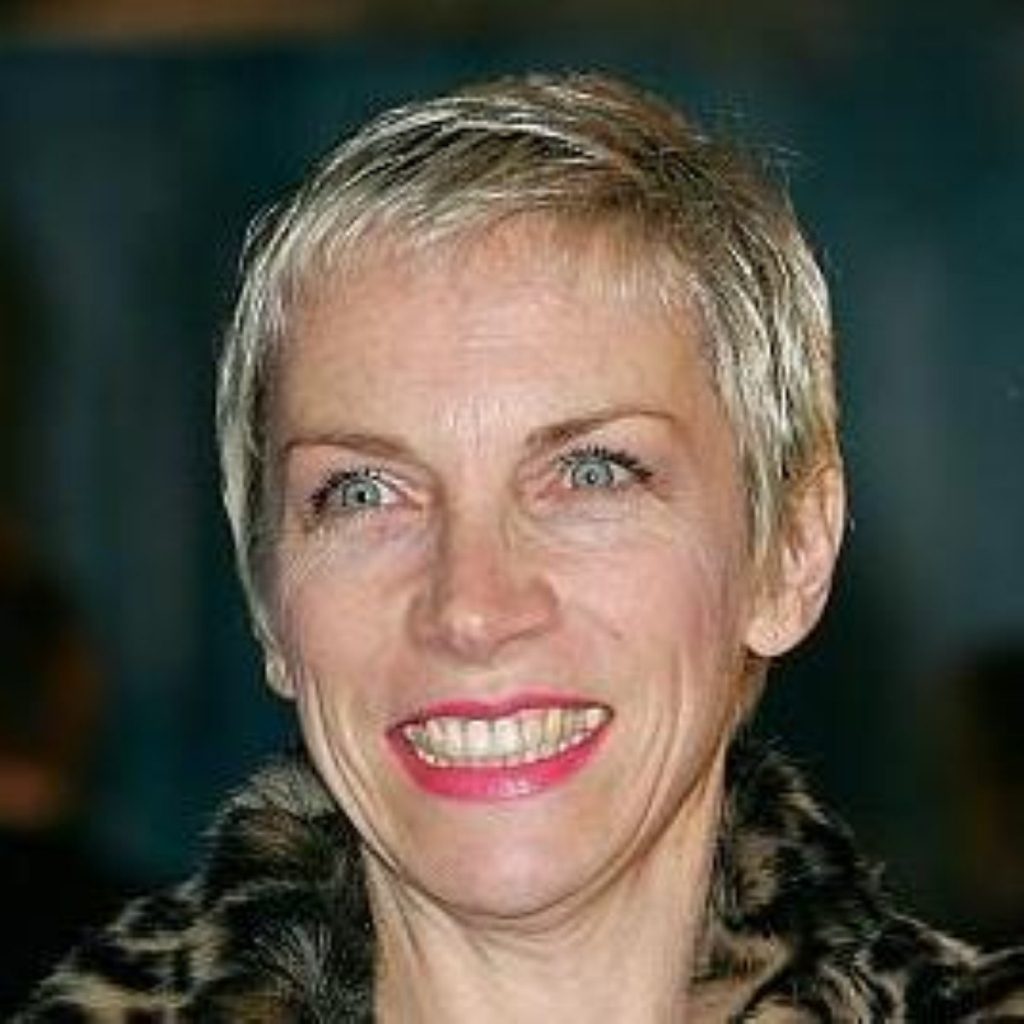 Annie Lennox is part of the Save Our Forests campaign