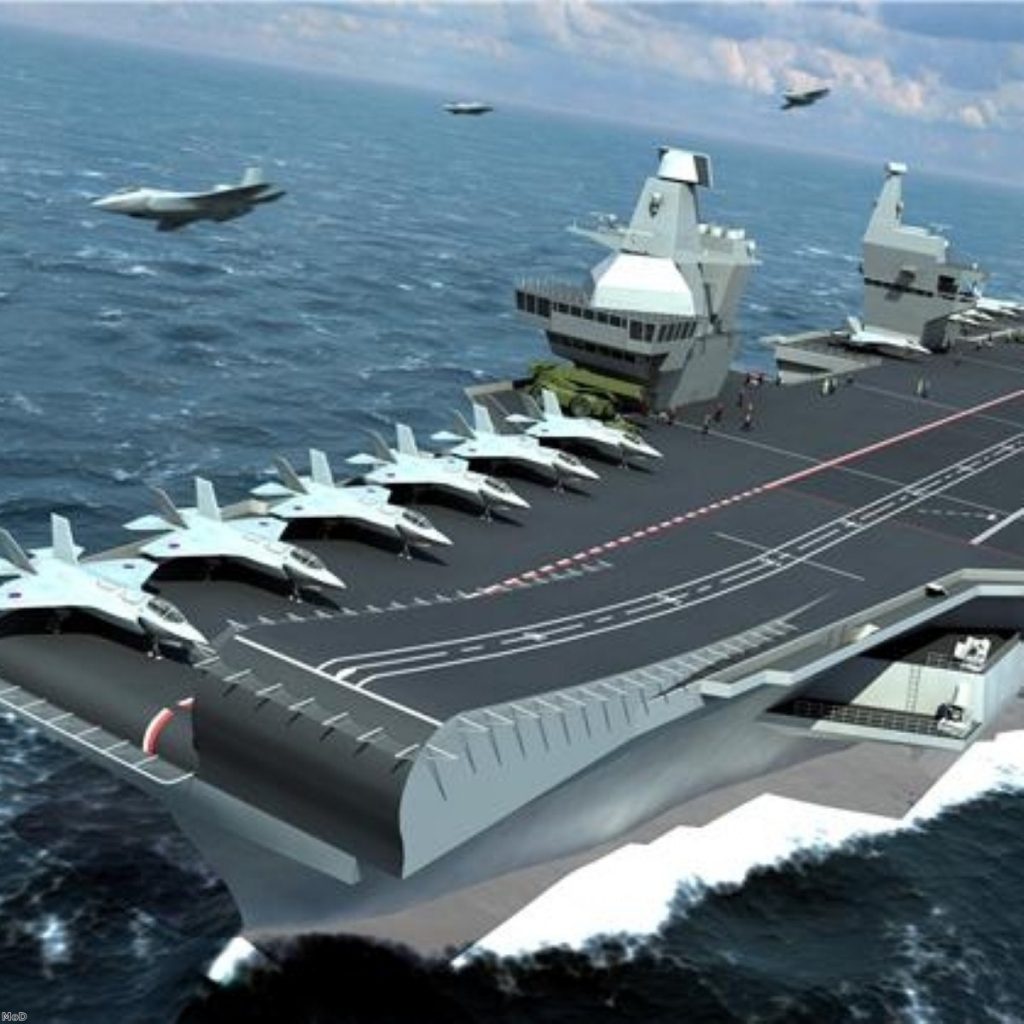 Aircraft carriers will go ahead after all - but the bill is creeping up