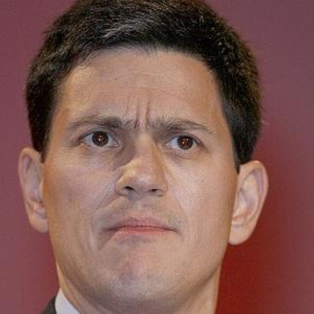 David Miliband rules it out, sort of