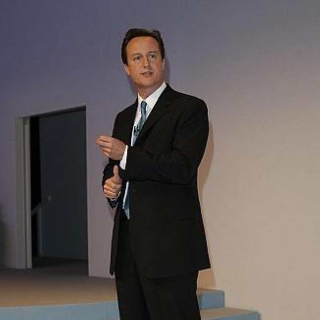 David Cameron is the first world leader to visit Egypt