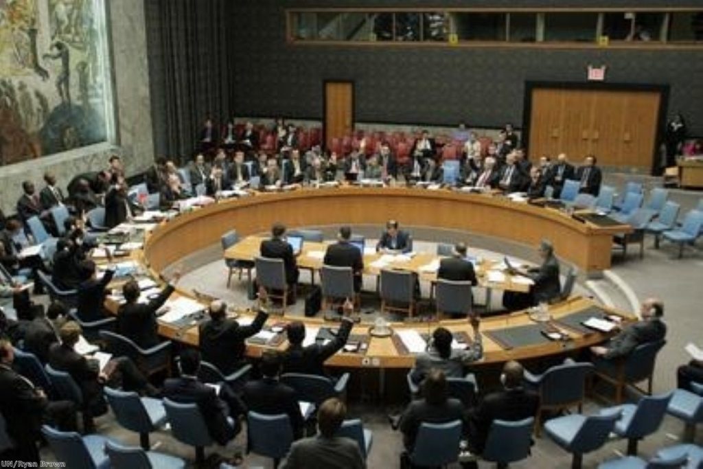 UN security council addressed Libya in closed session yesterday