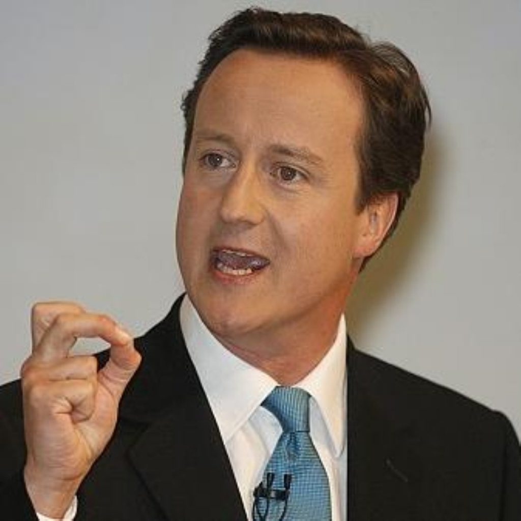 Cameron says Tories are "strong, united" and "ready"