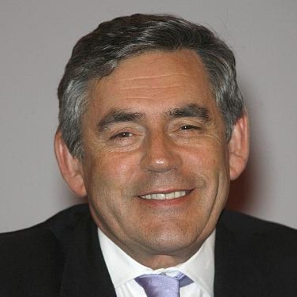 Good news for Gordon Brown