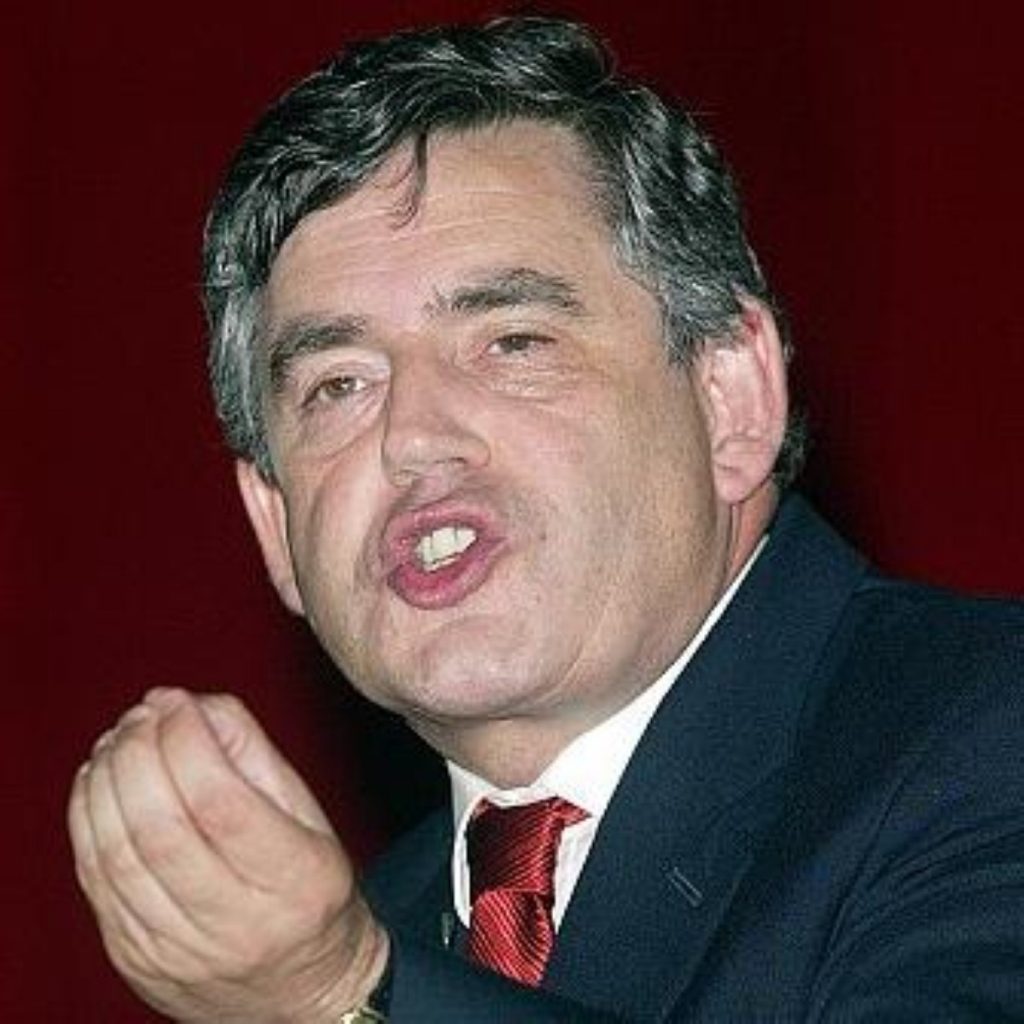 Gordon Brown defends the government