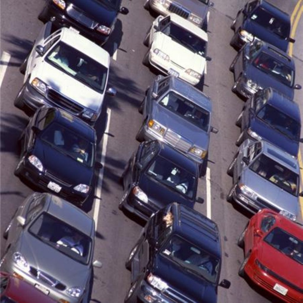 Traffic jams are on the increase, figures show
