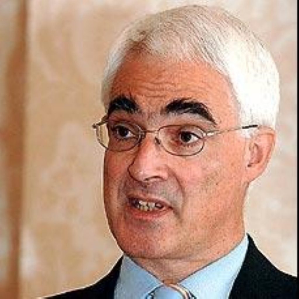 Alistair Darling has been criticised for his optimism about the economy