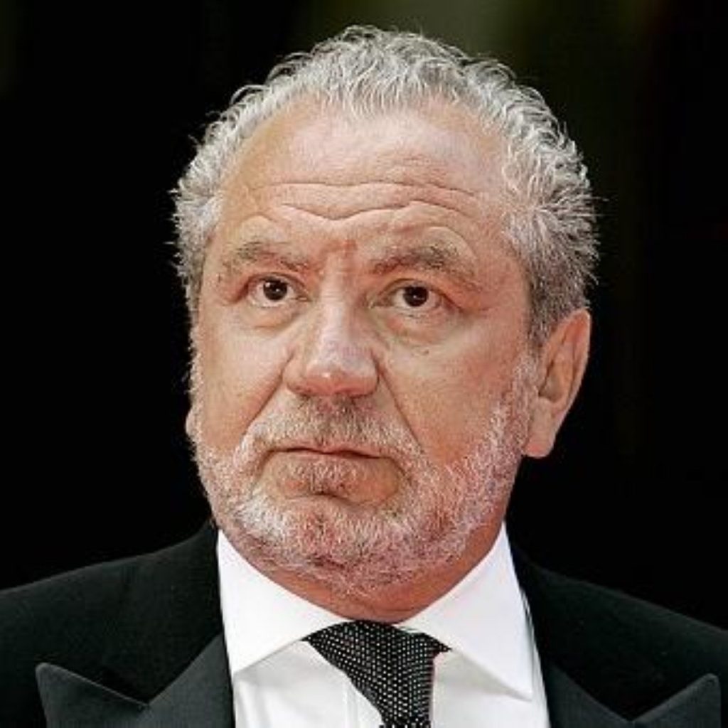 You're ennobled: Alan Sugar takes seat in Lords